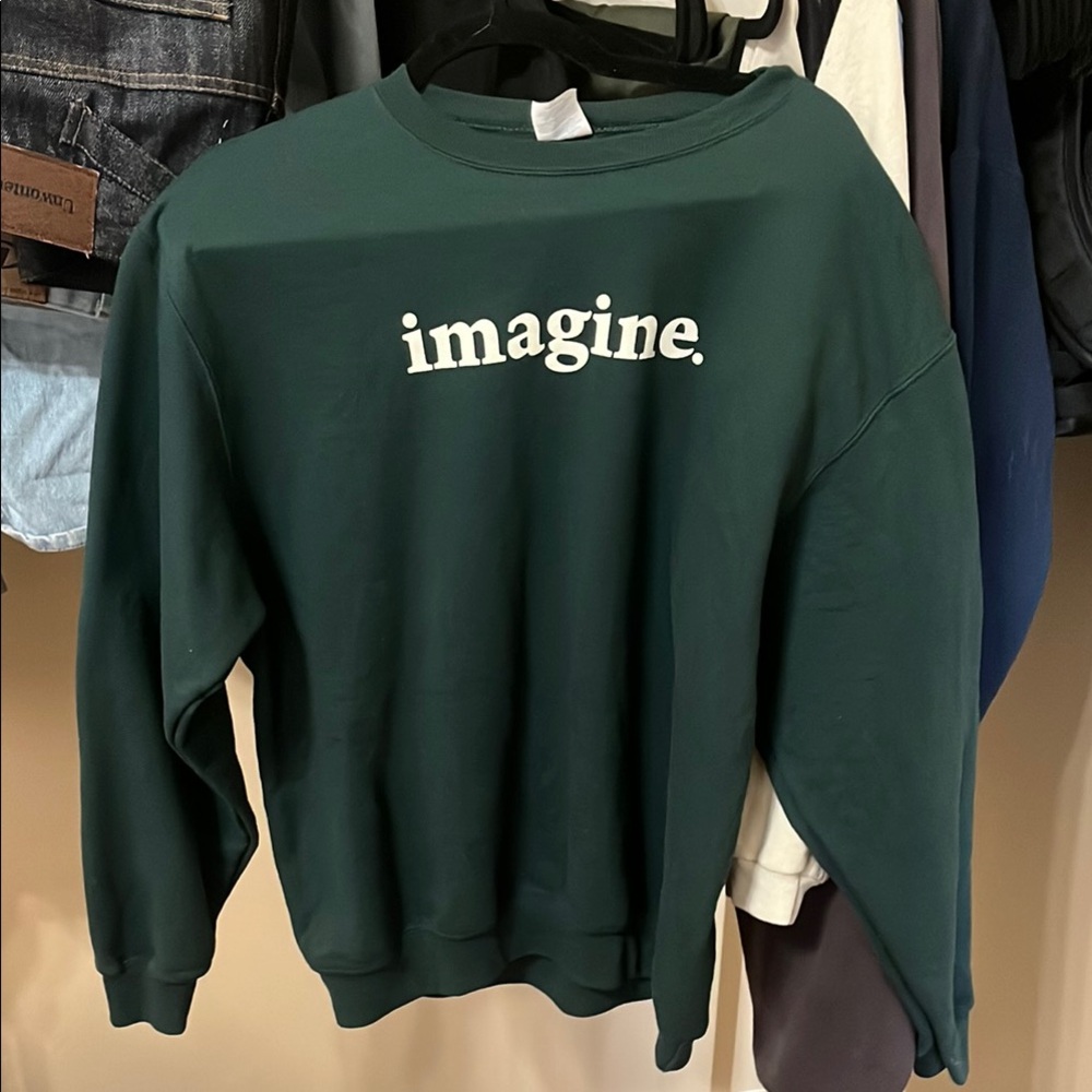 Imagine Green Sweatshirt